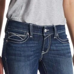 Ariat® Ladies R.E.A.L™ Low Rise Stretch Rosy Boot Cut Jeans 10018351 -Ariat Style 57 73122046 b0a4 42ee 81ef 463cc5a9bedc