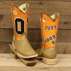 RockinLeather Ladies Orange "Just A Good Ol' Girl" Boots 2165 -Ariat Style 57 75749d42 9190 47e7 bf96 f451dcf29582
