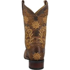 Laredo Ladies Brown Secert Garden Square Toe Boot 5822 -Ariat Style 57 849ef3c3 7102 44d6 abb8 a8c41108f93c