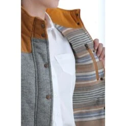 Cinch LadiesGrey Brushed Tweed Vest MAV9884002 -Ariat Style 57 876382dc fe85 4179 b756 e90207a3b758