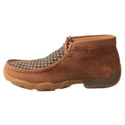 Twisted X Men's Checkered Driving Moc MDM0057 -Ariat Style 57 8f2809da 15b3 4142 bae4 923ab7ed685f
