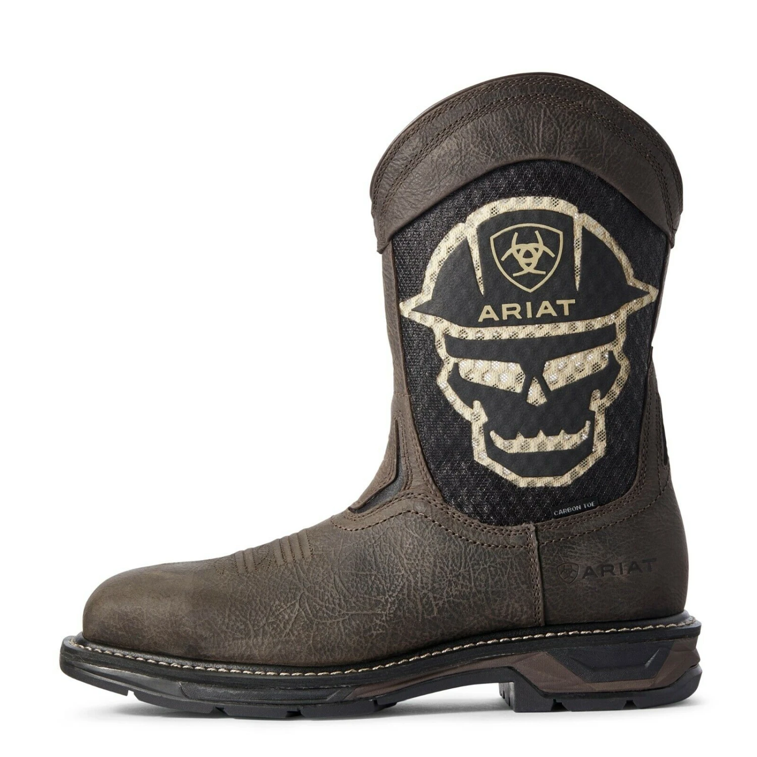 Ariat® Men's Iron Coffee Workhog XT VentTEK Work Boots 10031507 4 Ariat® Men's Iron Coffee Workhog XT VentTEK Work Boots 10031507 - Image 4