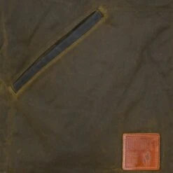 Outback Trading Company® Men's Sawbuck Brown Oilskin Vest 2143-BNZ -Ariat Style 57 a65df443 e15c 4954 b5ba 040127fb006e