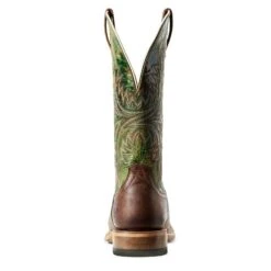 Ariat® Men's Cowhand Toffee Brown Moss Green Square Toe Boots 10029752 -Ariat Style 57 aba1252b 13ef 4ab7 b1da 780374e1ed72