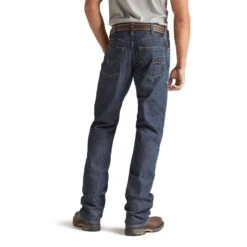 AriatĀ® Men's FR Flame Resistant Low Rise Boot Cut Jeans 10012555