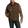 Ariat® Men's Rebar Brown Stretch Duracanvas Work Vest 10027851