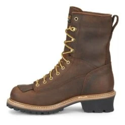 Carolina® Men's Spruce Logger 8" Waterproof Work Boots CA8824 -Ariat Style 57 d3767458 fe63 4a0f 825e d5f0a3c09ba7