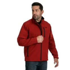 Wrangler­® Men's Sun-Dried Tomato Trail Jackets MJK43SD