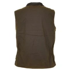 Outback Trading Company® Men's Sawbuck Brown Oilskin Vest 2143-BNZ -Ariat Style 57 e3ac04e0 58b4 4689 a271 b7747fe71a11