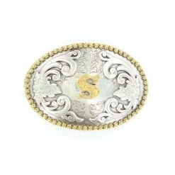 Nocona Antique Scroll & InitialBelt Buckle 37072 -Ariat Style 57 fba8677b 29ef 46e3 8147 a5a5e90227d0