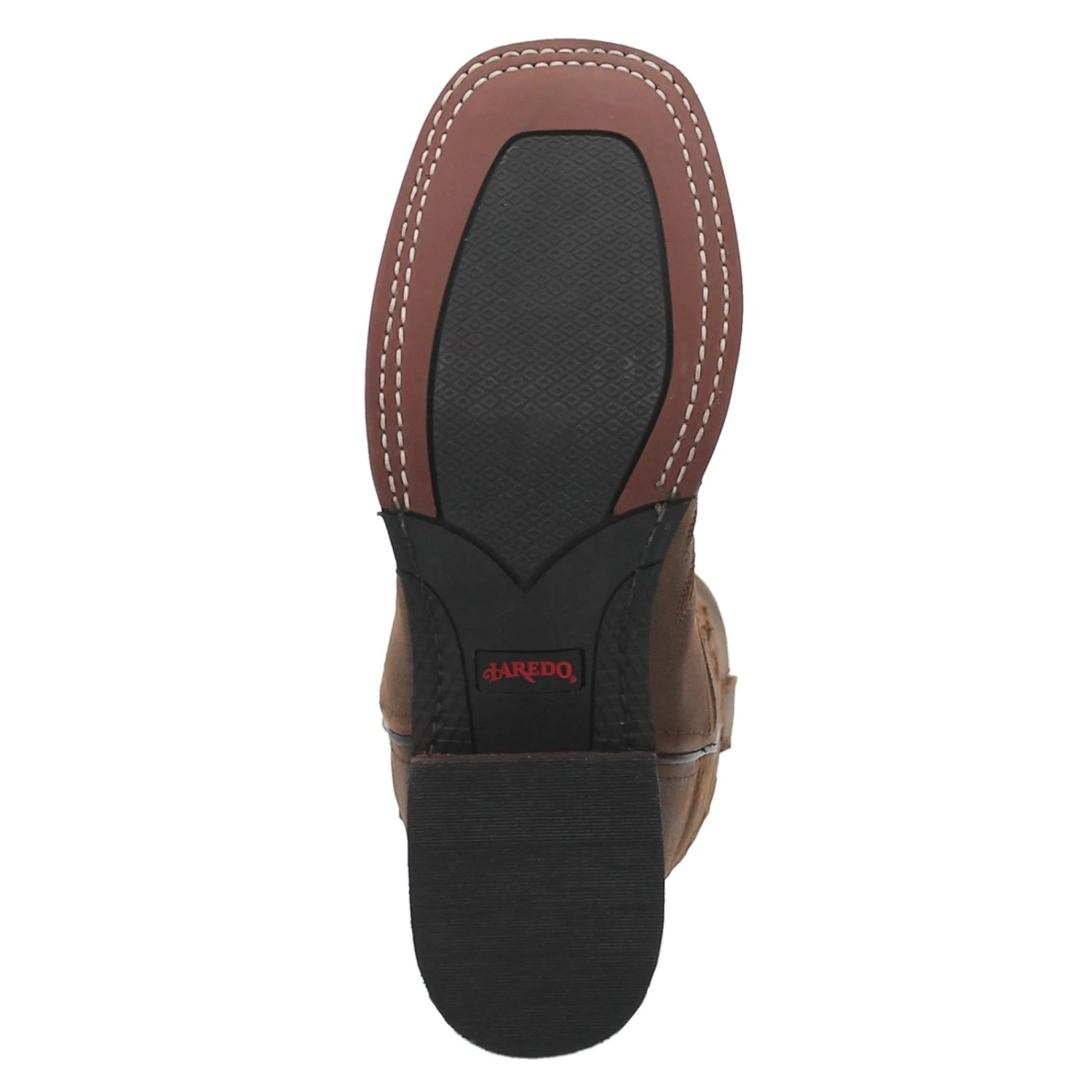 Laredo® Ladies Emmylou Leopard Print Inlay Brown Western Boots 5889 5 Laredo® Ladies Emmylou Leopard Print Inlay Brown Western Boots 5889 - Image 5