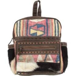 Olay Woven Rug Cowhide Multicolor Rug Striped Backpack LB105 -Ariat Style 61dVYYn5pfL. AC SX679 11