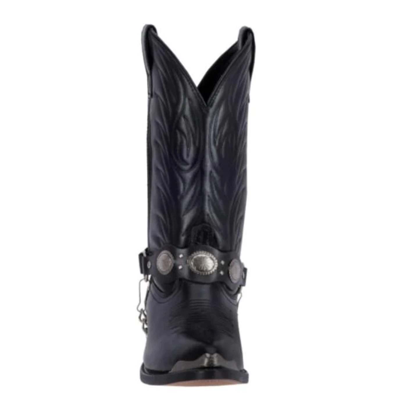 Dan Post Laredo® Men's Tallahassee Round Toe Black Western Boots 6770-BK 4 Dan Post Laredo® Men's Tallahassee Round Toe Black Western Boots 6770-BK - Image 4