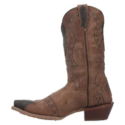 Dan Post Laredo Men's Porter Tan & Black Snip Toe Boots 68408 -Ariat Style 68408 d