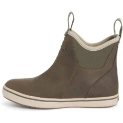 XTRATUF Ladies Olive Waterproof Leather Ankle Deck Boots XWAL-303 -Ariat Style 71ilCl6m77L. AC SL1500
