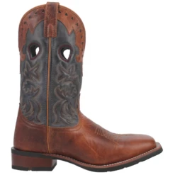 Laredo® Men's Ross Tan And Blue Western Boot 7948 -Ariat Style 7948 B
