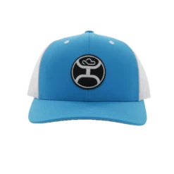 Hooey® Men's 6-panel Primo Blue & White Trucker Cap 2246T-BLWH -Ariat Style 79Y89HK