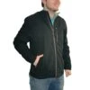 Powder River Men's Brushed Cotton Canvas Black Jacket 92-1026-01