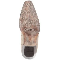Corral Boots Corral Ladies Martina White Glitter Inlay Crystals Wedding Boots A3322 -Ariat Style A3322 4