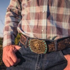 Montana Silversmiths Wind & Spirit Attitude Belt Buckle A933 -Ariat Style A933 mod bd94af98 59dc 4fc9 9890 bedf3dcc5a69