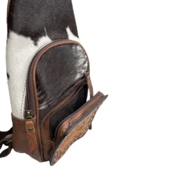 American Darling® Ladies Tooled Leather Sling Bag ADBG1103A -Ariat Style ADBG1103AD