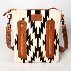American Darling® Ladies Hand Weave Fringed Cream Handbag ADBGZ125H 5 American Darling® Ladies Hand Weave Fringed Cream Handbag ADBGZ125H -Ariat Style ADBGZ125H 1
