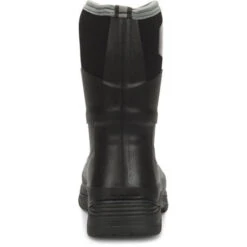 Carolina Men's Mud Jumper 10" Steel Toe Black Rubber Boots CA2201 -Ariat Style CA2201 autox500 Heel