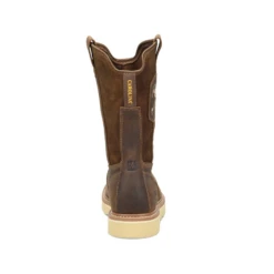 Carolina® Men's 10 Inch Flatiron Ranch Dark Brown Work Boots CA7044 -Ariat Style CA7044b