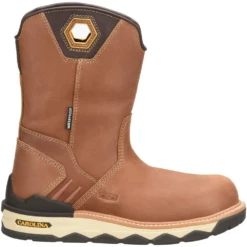 Carolina® Men's 10" Earthmover Waterproof Dark Brown Work Boots CA7833 -Ariat Style CA7833