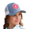 Cinch Ladies Cowboy Patch Indigo Trucker Cap CCC0041029