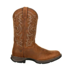 Durango® Men's 12" Western Coyote Brown Waterproof Boots DDB0163 -Ariat Style DDB0163