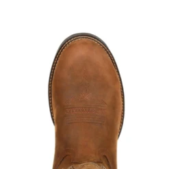 Durango® Men's 12" Western Coyote Brown Waterproof Boots DDB0163 -Ariat Style DDB0163 5