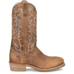 Double H Men's Dylan Domestic Steel Toe ICE Western Work Boots DH1592 -Ariat Style DH1592 Profile