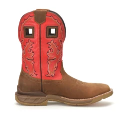 Double H Men's Henly Red Composite Square Toe Work Boots DH5358 -Ariat Style DH5358 500xauto Instep