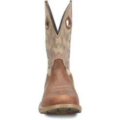 Double H® Men's PROPHECY 11" U Toe Brown & Tan Roper Boots DH5385 -Ariat Style DH5385 4