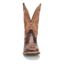 Double H Men's Winston Wide Square Toe Brown Roper Boots DH7023 -Ariat Style DH7023 500xauto Toe