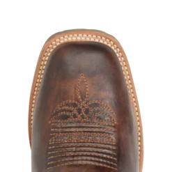 Double H Men's Winston Wide Square Toe Brown Roper Boots DH7023 -Ariat Style DH7023 500xauto Top