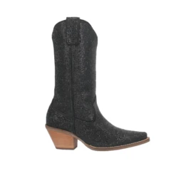 Dan Post Dingo® Ladies Silver Dollar Black Rhinestone Boots DI570-BK -Ariat Style DI570 BKc
