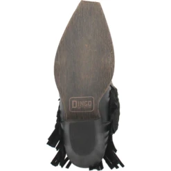 Dingo® Ladies Black Gypsy Fringe Boot DI737-BK -Ariat Style DI737 BK 6