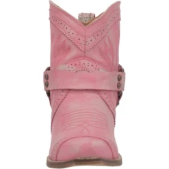Dingo® Ladies Gummy Bear Pink Western Bootie DI747-PNK -Ariat Style DI747 PNK 6