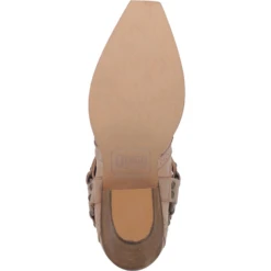 Dingo® Ladies Natural Gummy Bear Western Bootie DI747-WH3 -Ariat Style DI747 WH3 7