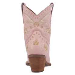 Dingo® Ladies Primrose Floral Embroidery Pink Western Boots DI748-PK -Ariat Style DI748 PKd