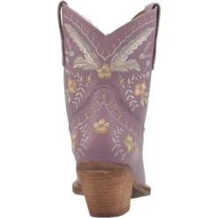 Dingo® Ladies Primrose Floral Print Lavender Western Bootie DI748-PU4 -Ariat Style DI748 PU4 3