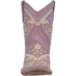 Dingo® Ladies Primrose Floral Print Lavender Western Bootie DI748-PU4 -Ariat Style DI748 PU4 4