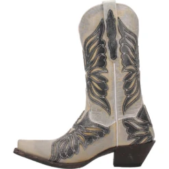 Dan Post® Ladies Ndulgence Black And White Western Boots DP4347-BK -Ariat Style DP4347 BK 4