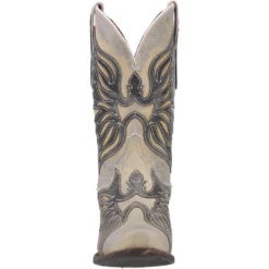 Dan Post® Ladies Ndulgence Black And White Western Boots DP4347-BK -Ariat Style DP4347 BK 6