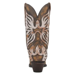 Dan Post® Ladies Ndulgence Snip Toe Brown Leather Boots DP4359 -Ariat Style DP4359d