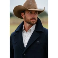 Miller Ranch By Cinch Men's Navy Wool Ranch Jacket DWJ2008003 -Ariat Style DWJ2008003 3