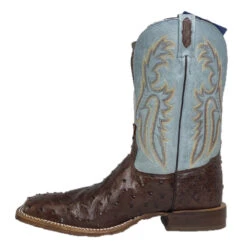 Tony Lama® Men's Jacinto Sky Blue &Square Toe Boots EP6093 -Ariat Style EP6093 5