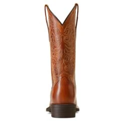 Ariat® Ladies Round Up Remuda Naturally Rich Western Boot 10019905 -Ariat Style F17 WMS WEST 10019905 heel